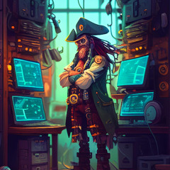 tech-sea-shanty-folk,-traditional,-rhythmic