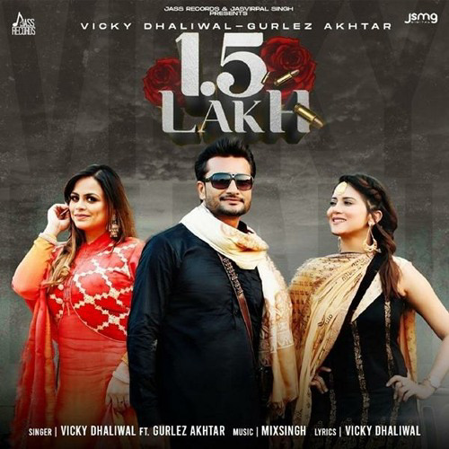 1.5 Lakh Vicky dhaliwal 8D Punjabi Song✅