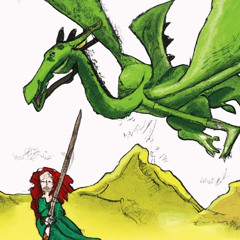 Un alè flamíger (reinterpretació de la llegenda de Sant Jordi)