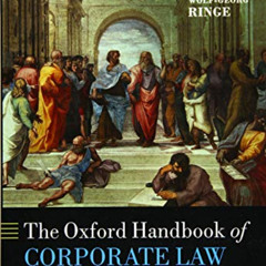 [GET] PDF 📝 The Oxford Handbook of Corporate Law and Governance by  Jeffrey N. Gordo