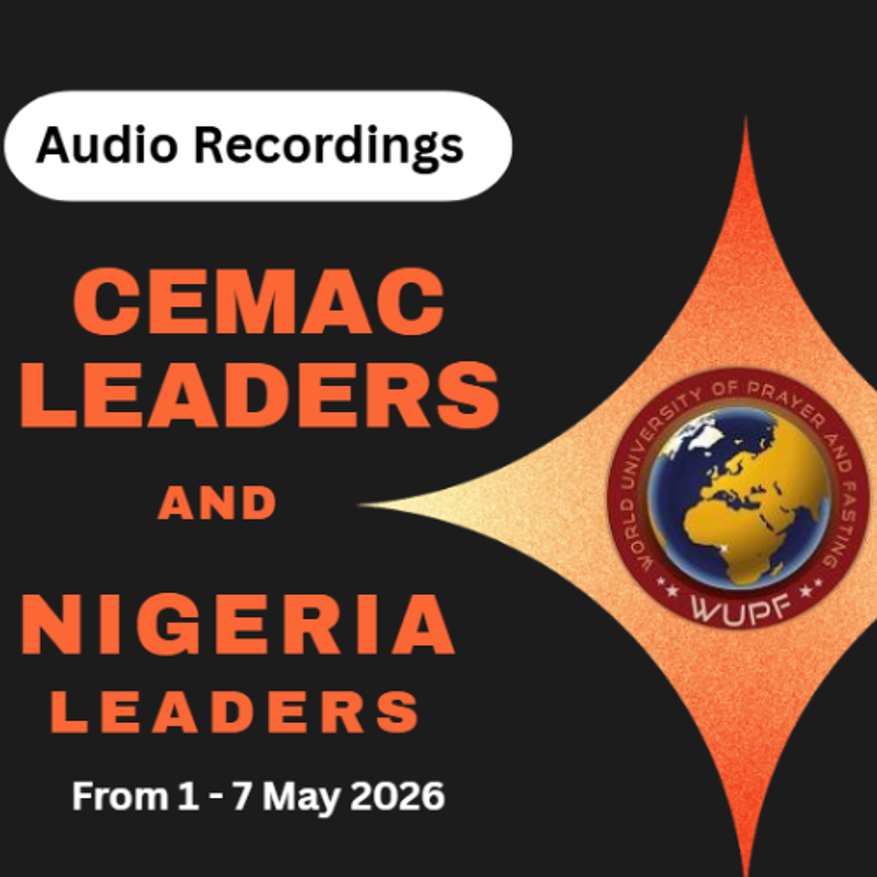 WUPF   ||  CEMAC  AND NIGERIA LEADERS || Day 4 - The Bertoua Message in House church (Pro D. Ndjamen)    ||  May || 165