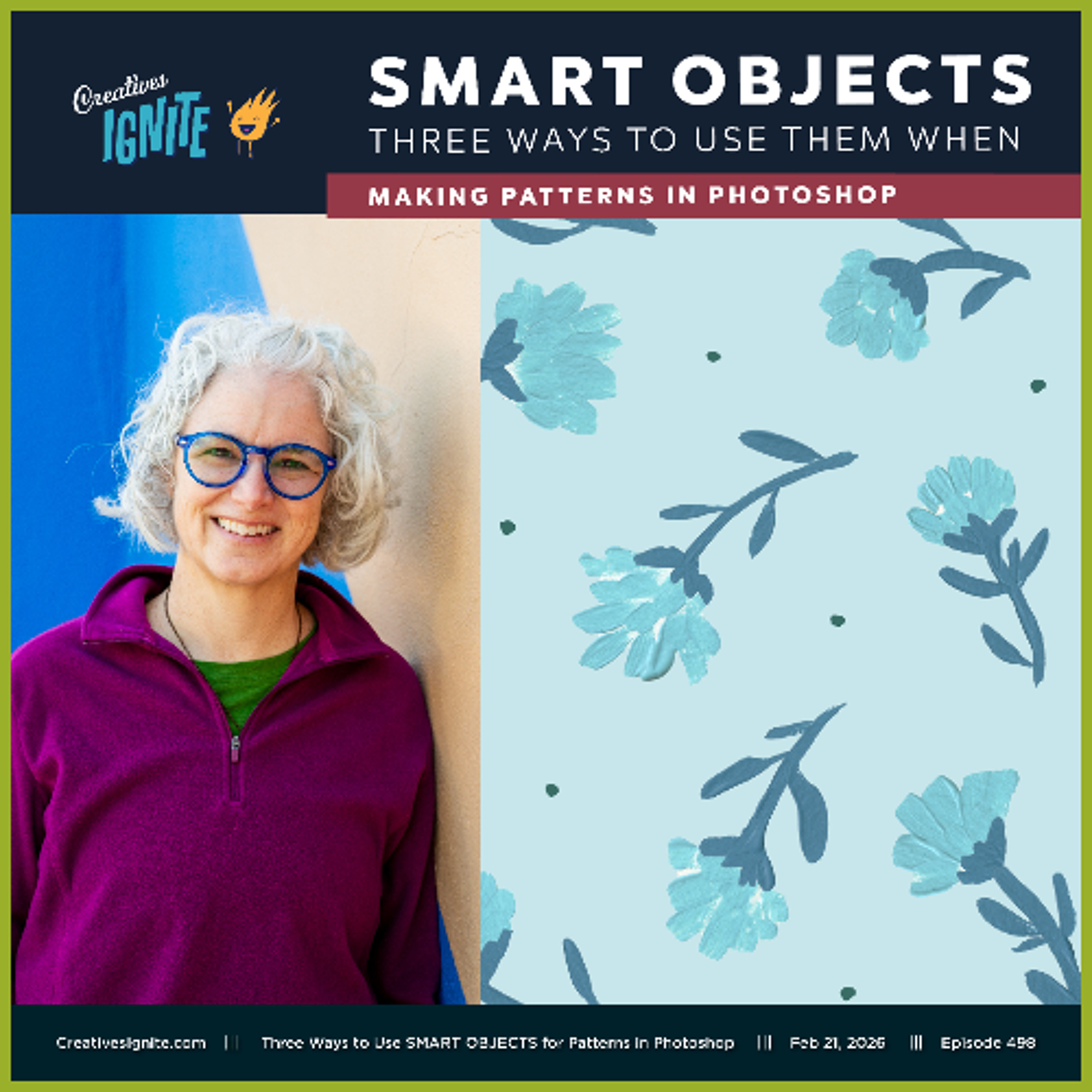 Three Ways to Use SMART OBJECTS for Patterns in Photoshop