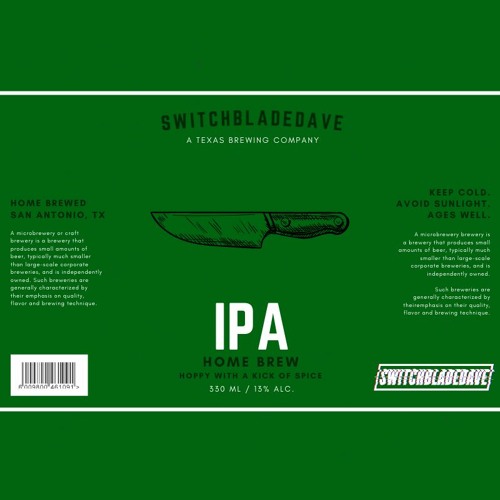 IPA (HOMEBREW SESSION 001)