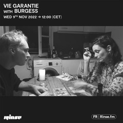 Vie Garantie with Burgess - 09 Novembre 2022