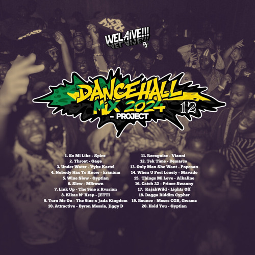 WeLaive Dancehall Mix 2024 | Project 12 [Dancehall, Reggae, Bashment Vibes]