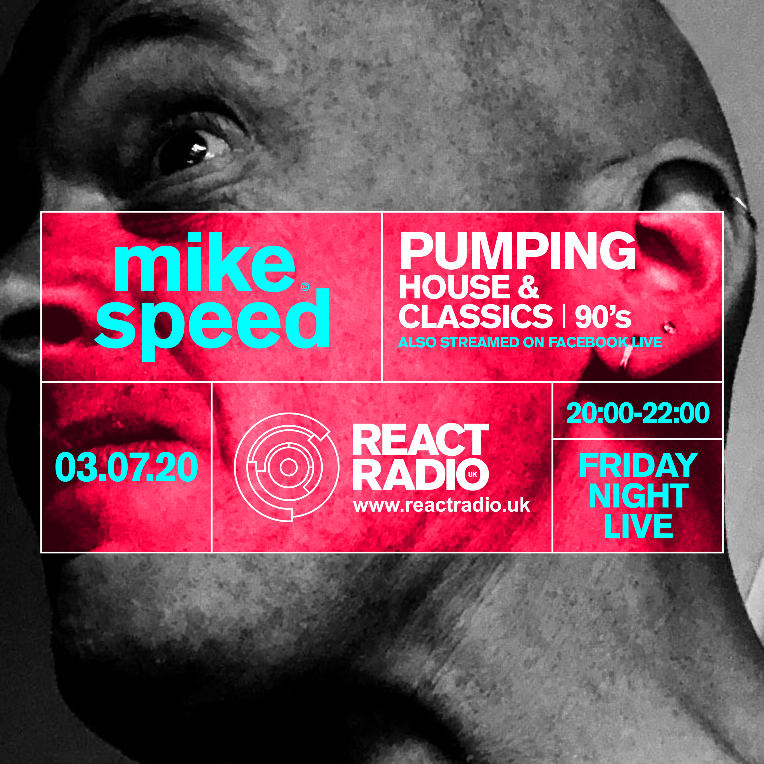 Mike Speed | React Radio UK Show | www.reactradio.uk | Underground & Oldskool Beats
