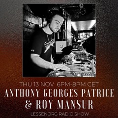 AGP B2B Roy Mansur - Lessenorg Radio show November 13th Lineout Radio