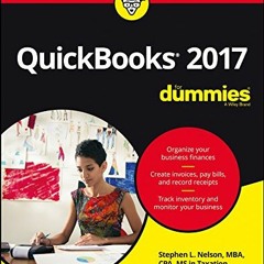 ( k9T ) QuickBooks 2017 For Dummies (For Dummies (Computers)) by  Stephen L. Nelson ( RBY )