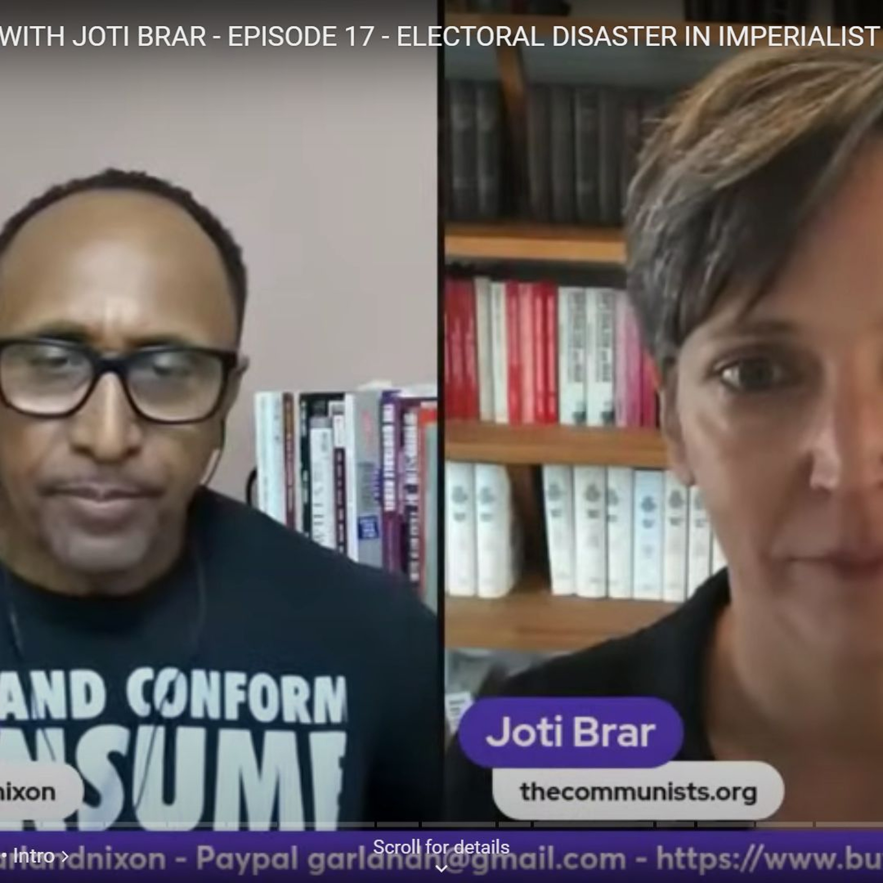 Imperialism parasitic decadent and doomed Garland Nixon and Joti Brar EP17