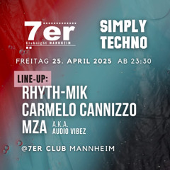 RHYTH-MIK TECHNO @ SIMPLY TECHNO- 7er_CLUBNIGHT OPENING 25.04.2025 [7er_CLUB MANNHEIM]