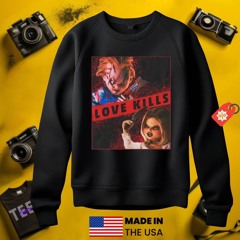 Chucky And Tiffany Love Kills Poster shirt