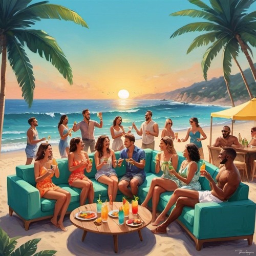 Beach Club afternoon vibes