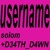 Artwork for username w/ D34TH_D4WN