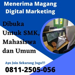 CALL 0811-2505-056 Tempat Pelatihan Magang Digital Marketing Melayani Sragen