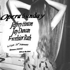 Jay Duncan at Opera Sunday / 25th February 2025 / Spanners LDN