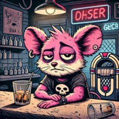 Thoughts of a unsober mouse in a downtown bar (Instrumental)