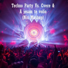 Tujamo Vs. Stevan Andjelkovic & Sejo Kalac - Techno Party Vs. Cvece & A Jesam Te Volio (Nix Mashup)