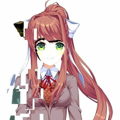Glitched Monika sings "I can't Fix you"