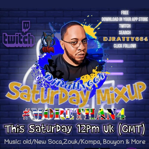 Saturday Soca MixNBlend 31-07-2021 (Twitch Recording) With DJRATTY664