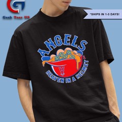 Los Angeles Angels heaven in a helmet shirt