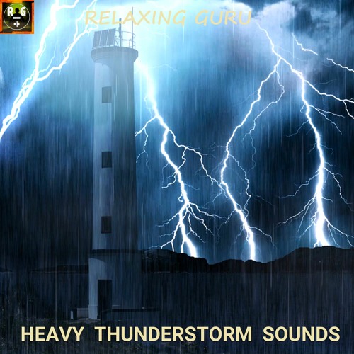 Heavy Thunderstorm Sounds and Rain at a Lighthouse with Loud Thunder and Lightning Noises