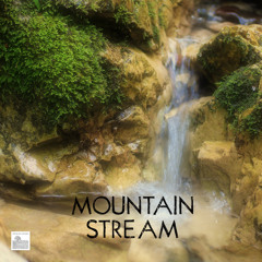 Mountain Stream, Bird Singing and Distant Waterfall Nature Sound. Natural White Noise for Deep Rest