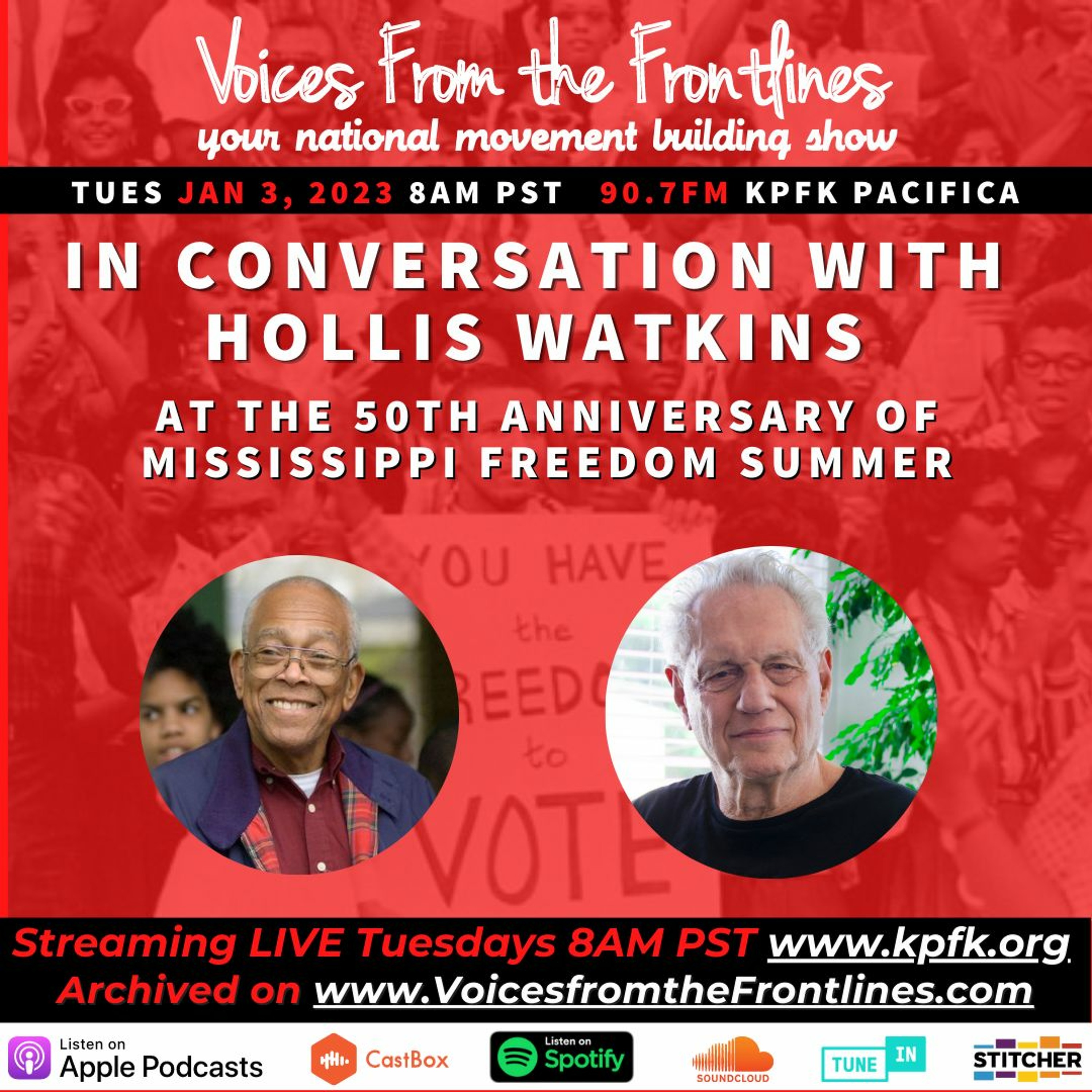 Voices from The Frontlines: Conversation With Hollis Watkins