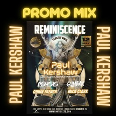 Paul Kershaw Vinyl Promo Mix for Reminiscence