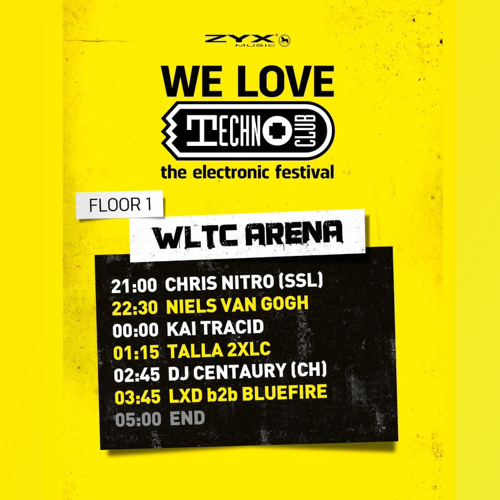 LXD b2b Bluefire live classic set @ We Love Technoclub 2023, Europalace Mainz-Kastel (26.12.2023)