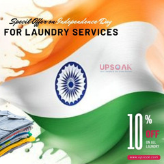 Looking for Quick Dry Cleaning Service with a Special Discount on Independence Day
