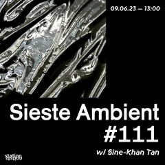 Sieste Ambient #111 w/Sinekhantan