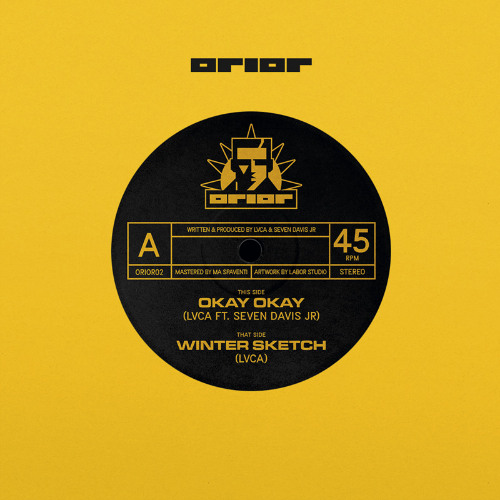 LVCA feat. Seven Davis Jr - ORIOR02 / ORIOR02