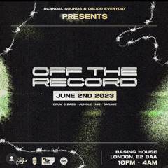scandal x obligo: off the record mix comp entry