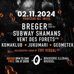 Komaklub live set @ Pointzero Brussels 02/11/2024