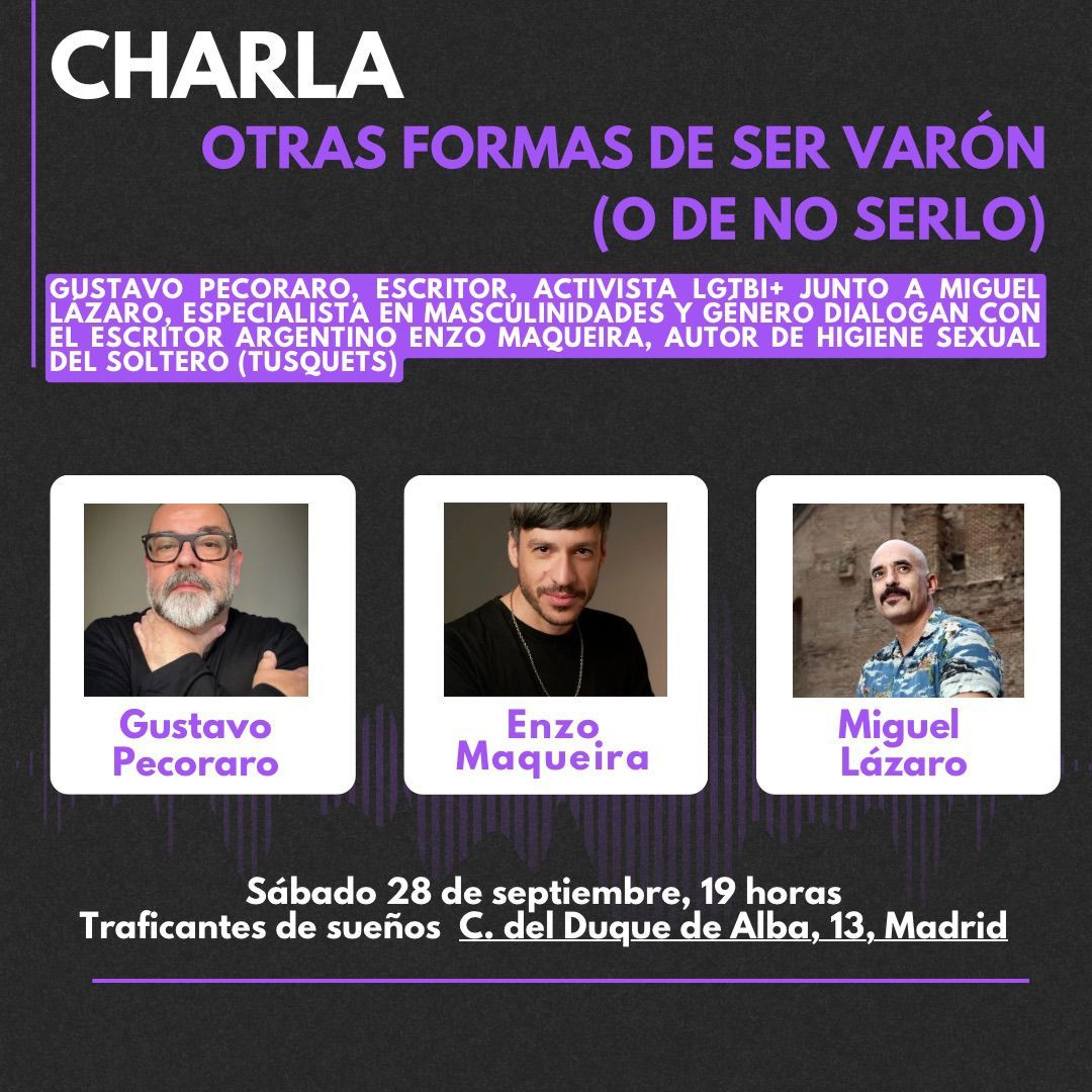 Charla "otras formas de ser varón" episode artwork