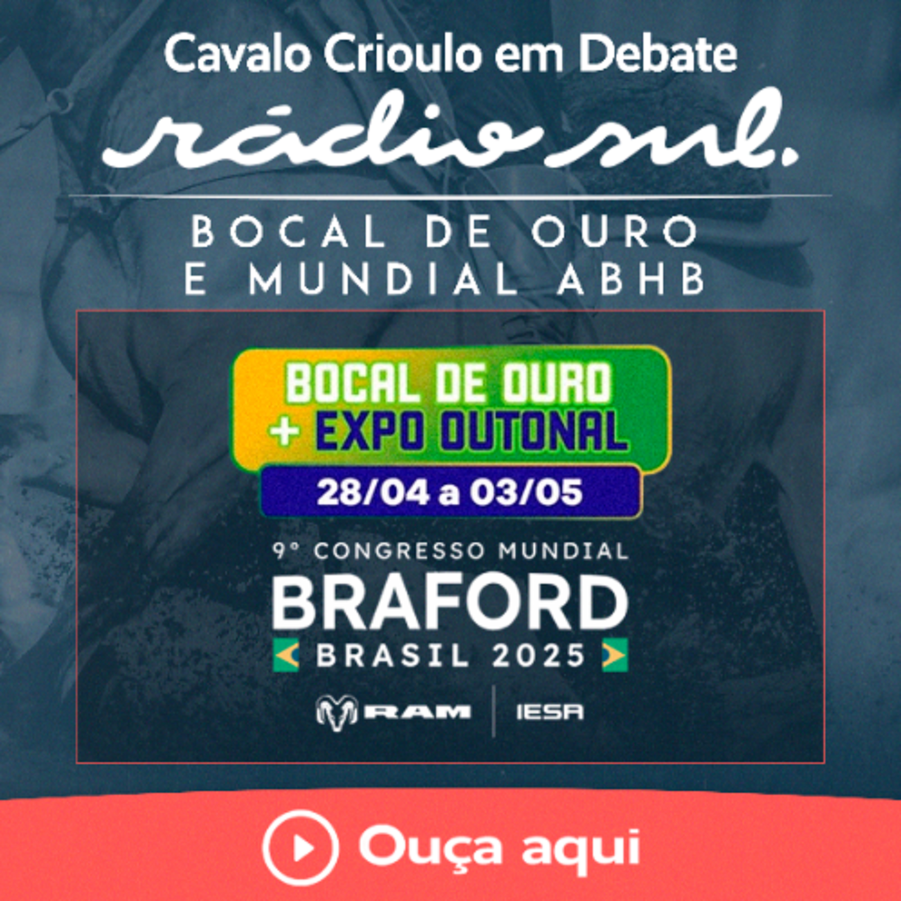 Cavalo Crioulo em Debate #181 - Bocal de Ouro e Mundial ABHB episode artwork