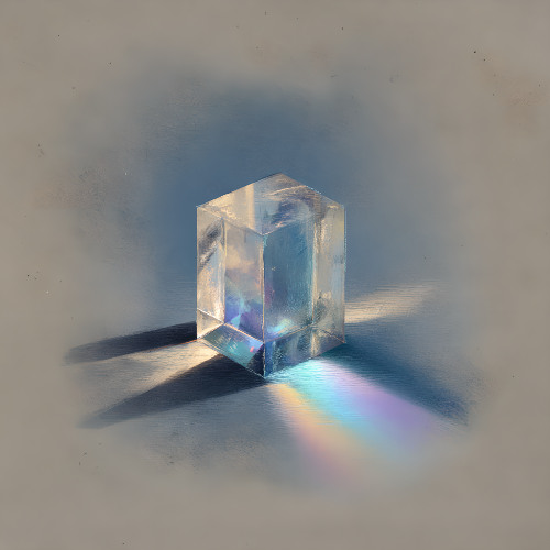 a crystal prism