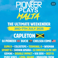 PIONEER PLAYS MALTA 2025 RNB & SLOW JAMS MIX CD