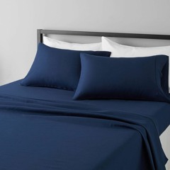 Amazon Basics Lightweight Microfiber Bed Sheet