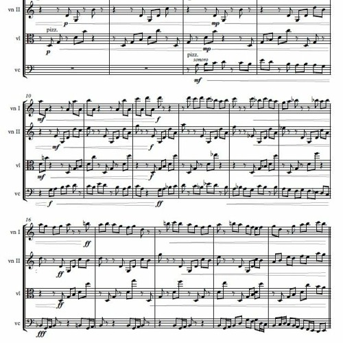 Pawel Strzelecki: String Quartet No. 15 "Hommage to Górecki" (2022), 19' ca.