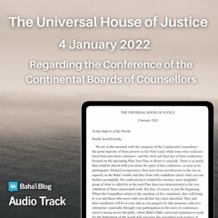 Universal House of Justice Message - 4 January 2022