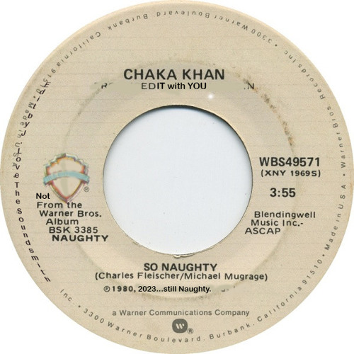 Chaka Khan - So Naughty (Edit with You)