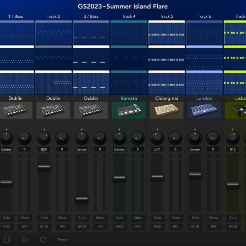 Summer Island Flare(GS2023 参加作品)