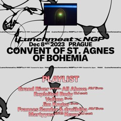 Lunchmeat x NGP: Grand River AV live, Vallmo, Exploited Body, Jim Krutor live, and more