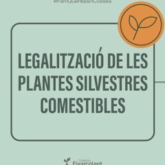 Repte 2 // Legalització de les plantes silvestres comestibles