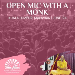 Open Mic With A Monk | Kuala Lumpur, Malaysia | Svayam Bhagavan Keshava Maharaja