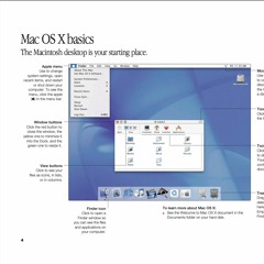 The Macintosh desktop is your starting place.