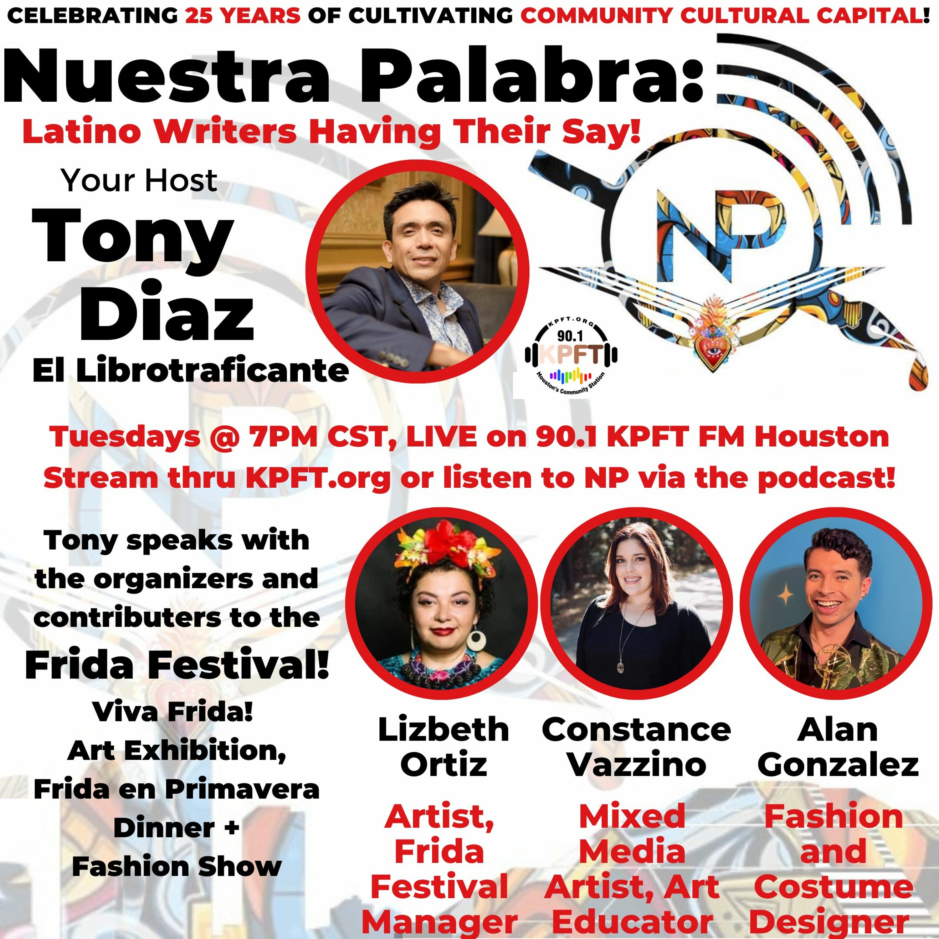 Nuestra Palabra: Latino Writers Have Their Say w/ Tony Diaz