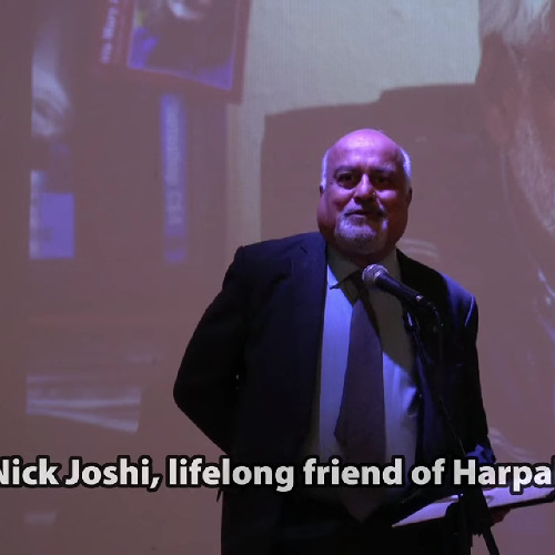 Nick Joshi, friend on Harpal Brar HB Memorial service video 6