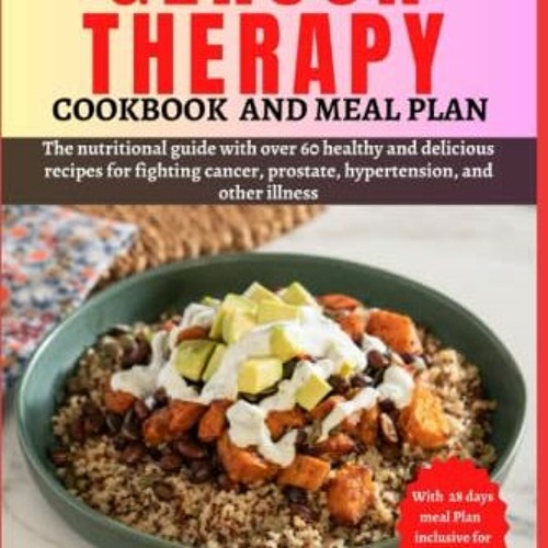 Gerson Therapy Cookbook And Meal Plan